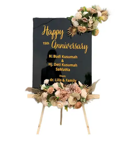 Papan Bunga Akrilik Kalibenda